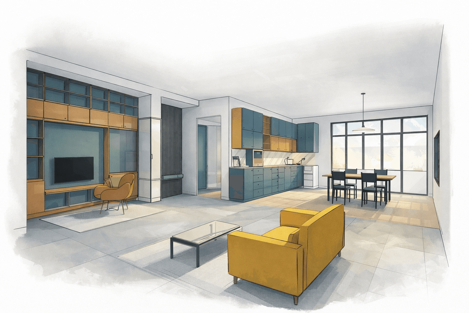 Rénovation complète d'un appartement