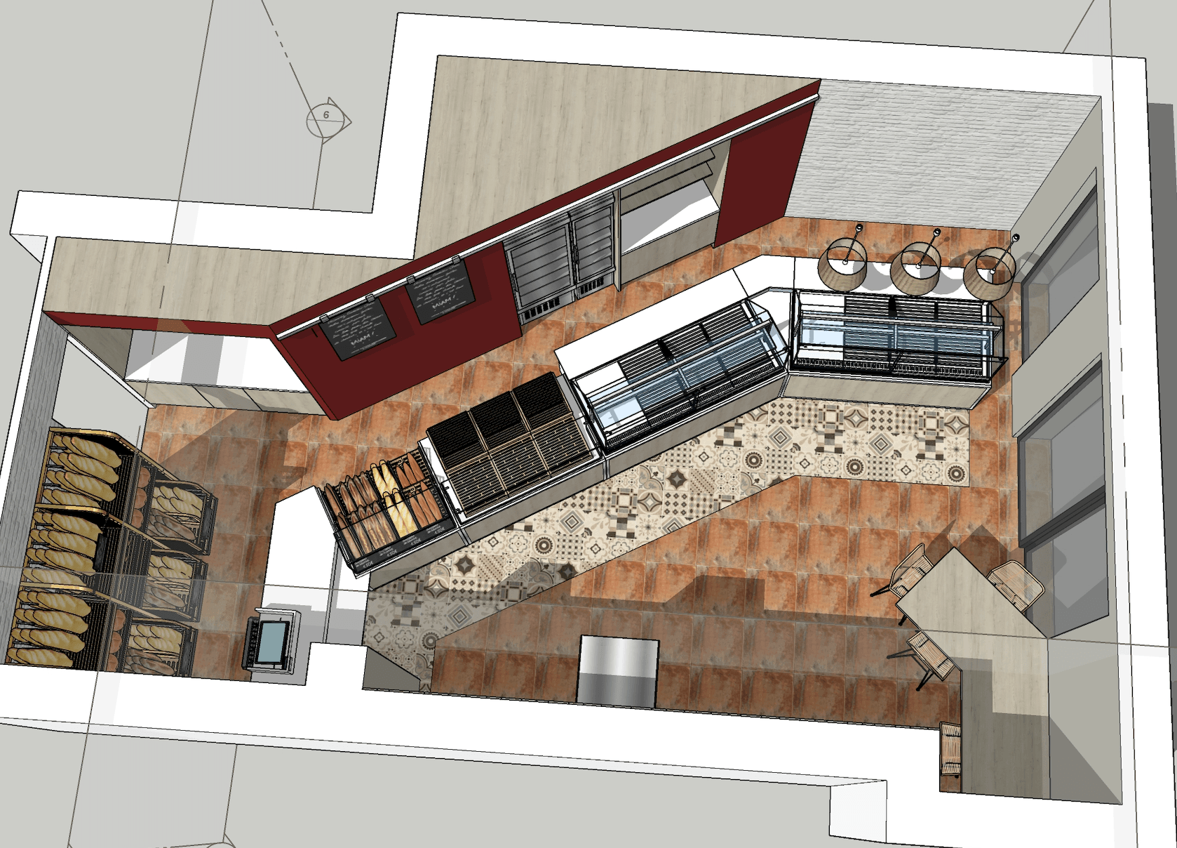 Projet Banette - Adaptation d'une cellule commerciale