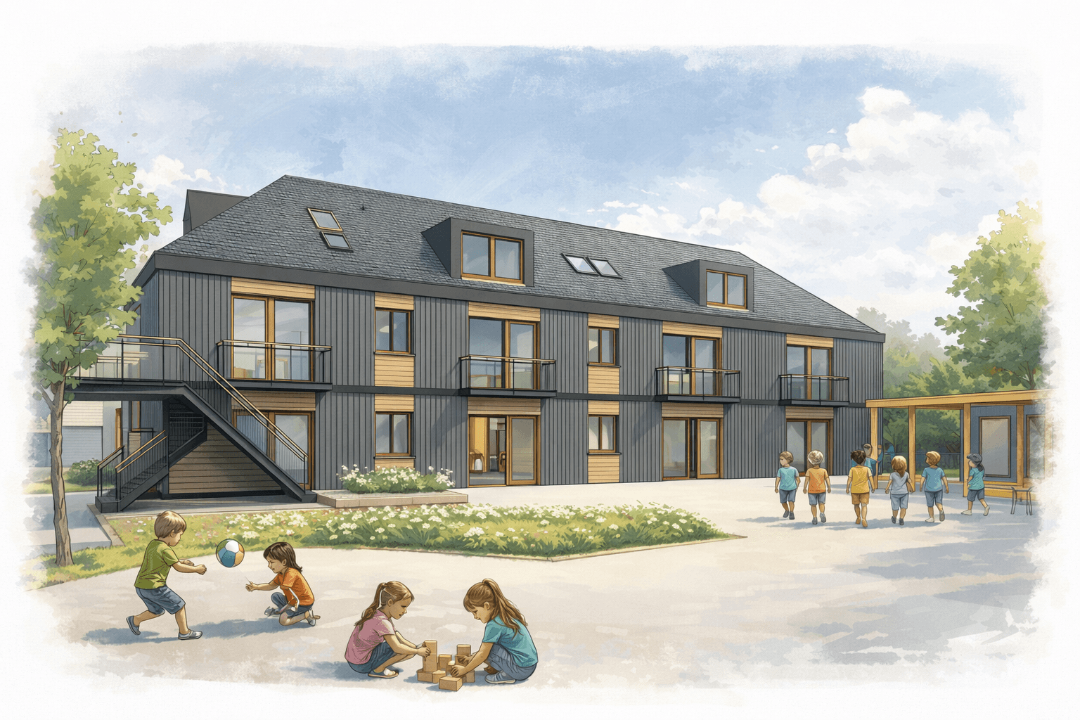 Création d'une école maternelle et primaire