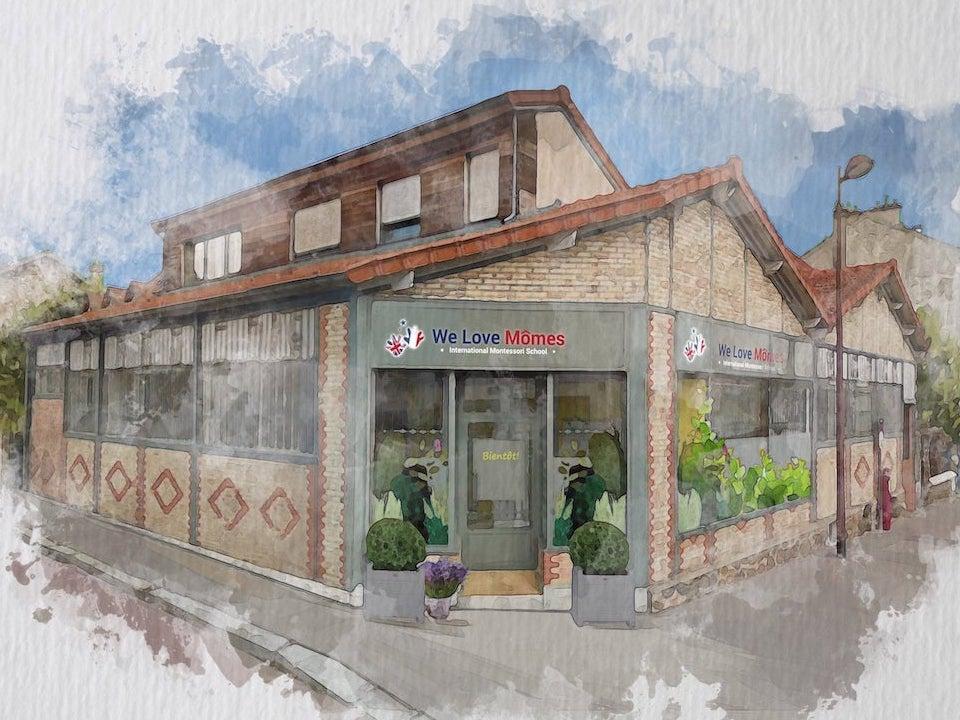 Transformation de commerce en école Montessori