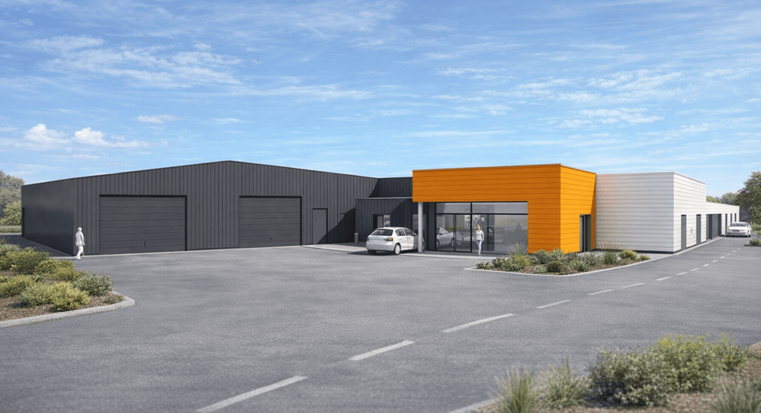 Projet ESAT HORTICAT - Construction d'un bâtiment de type locaux d'activités