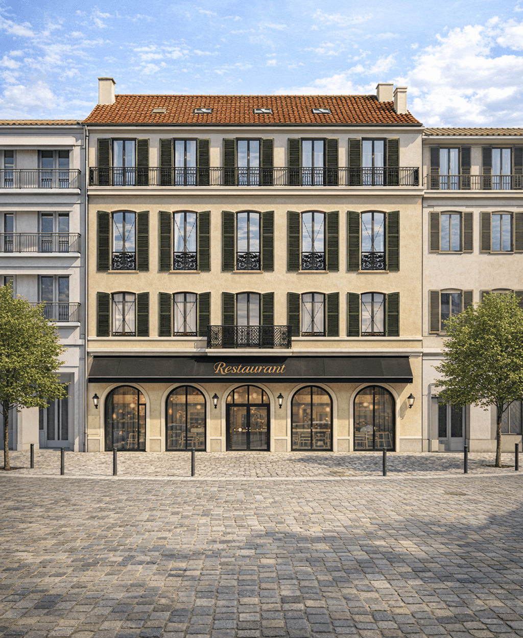 Réhabilitation d'un immeuble mixte - Cannes Port