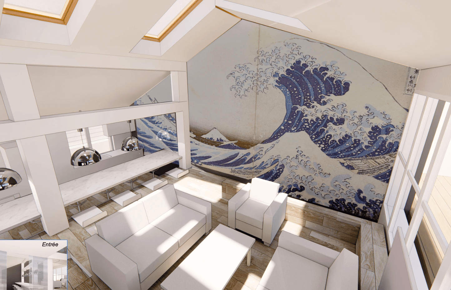 Création d'une maison individuelle