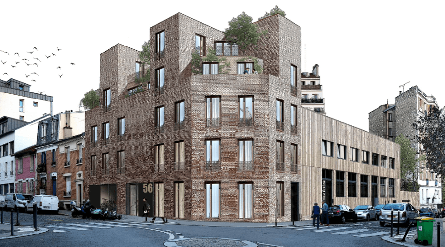 Projet Studios Ferber – Paris 20e