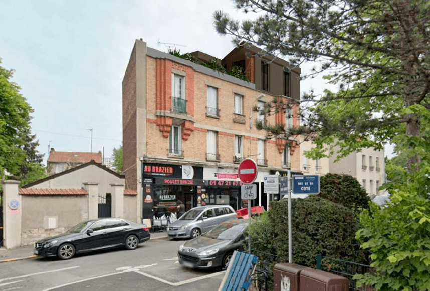 Surélévation d’un bâtiment existant d'habitation